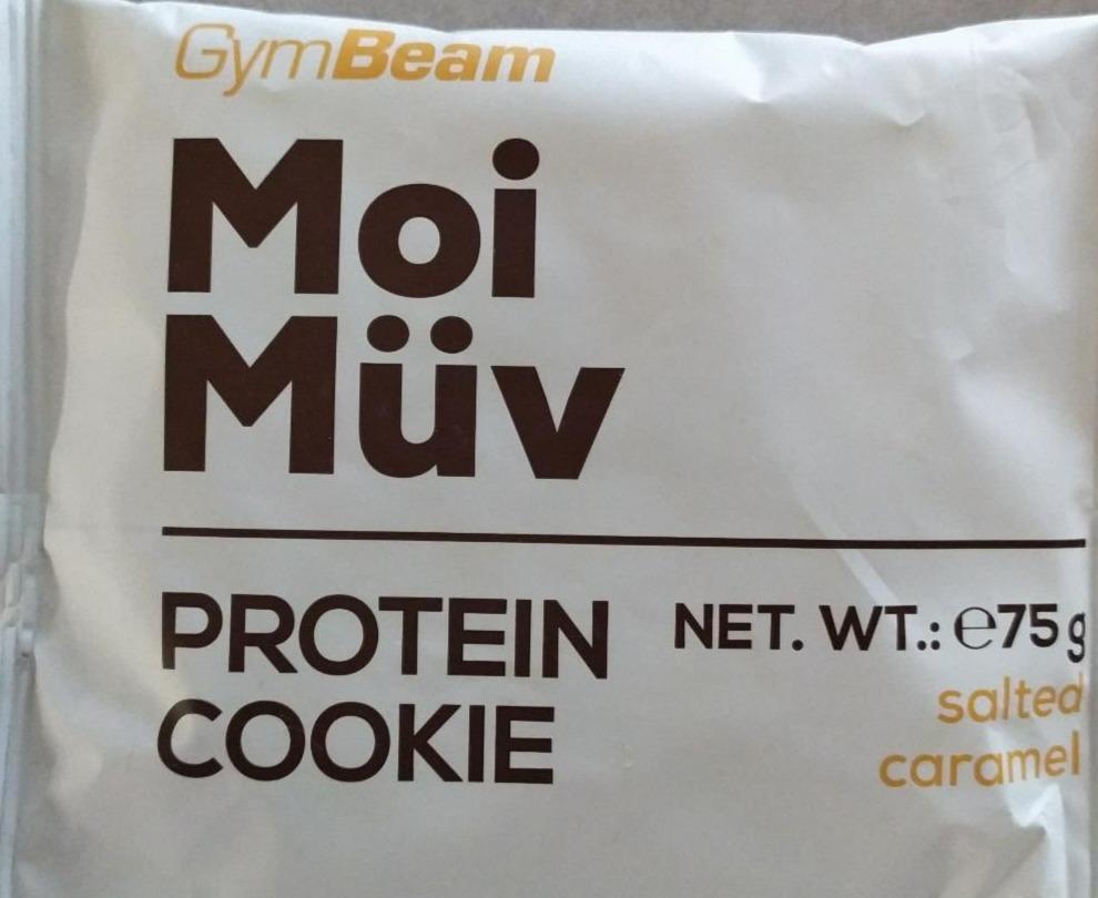 Fotografie - MoiMüv Protein Cookie salted caramel GymBeam