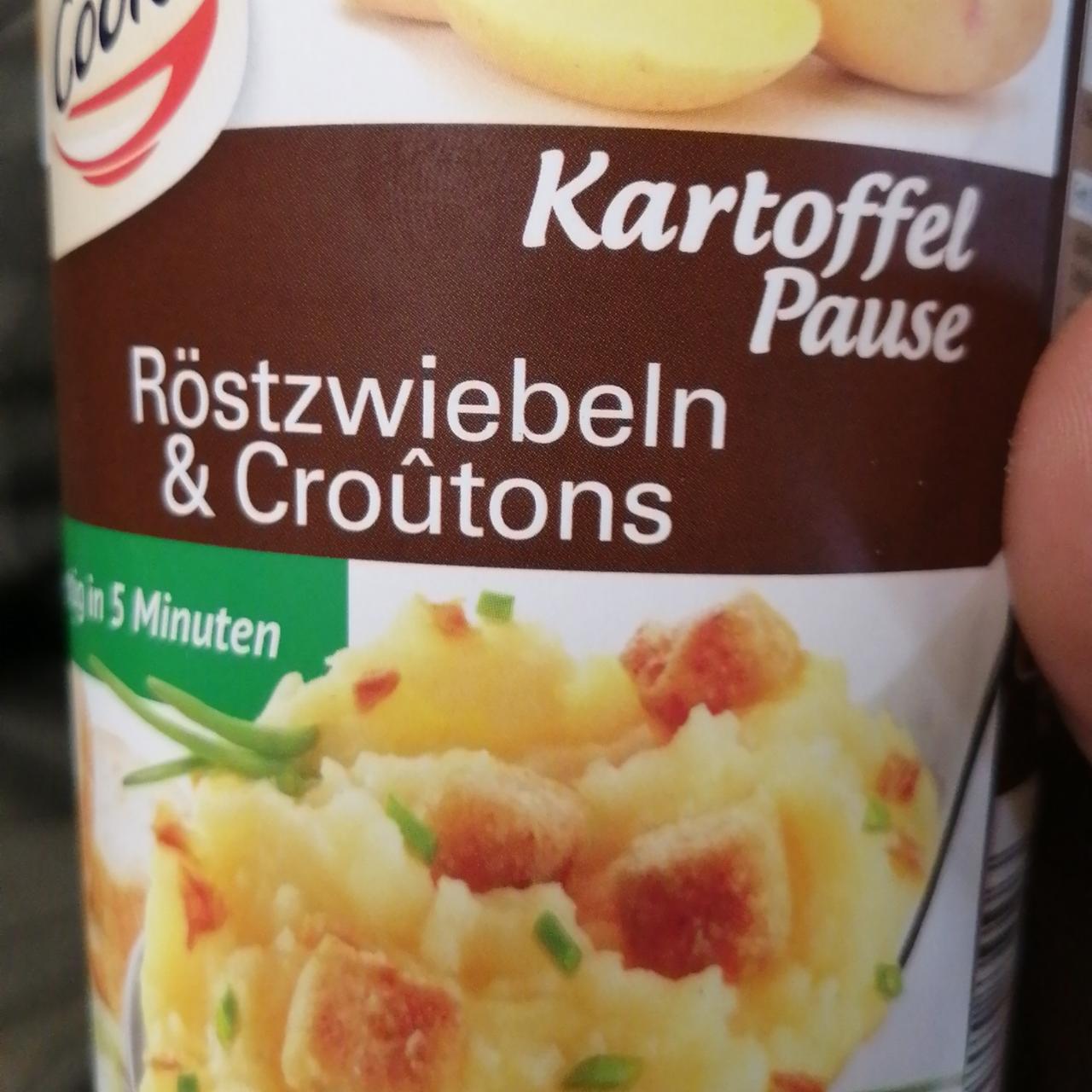 Fotografie - Kartoffel Pause Röstzwiebeln & Croutons Cook!