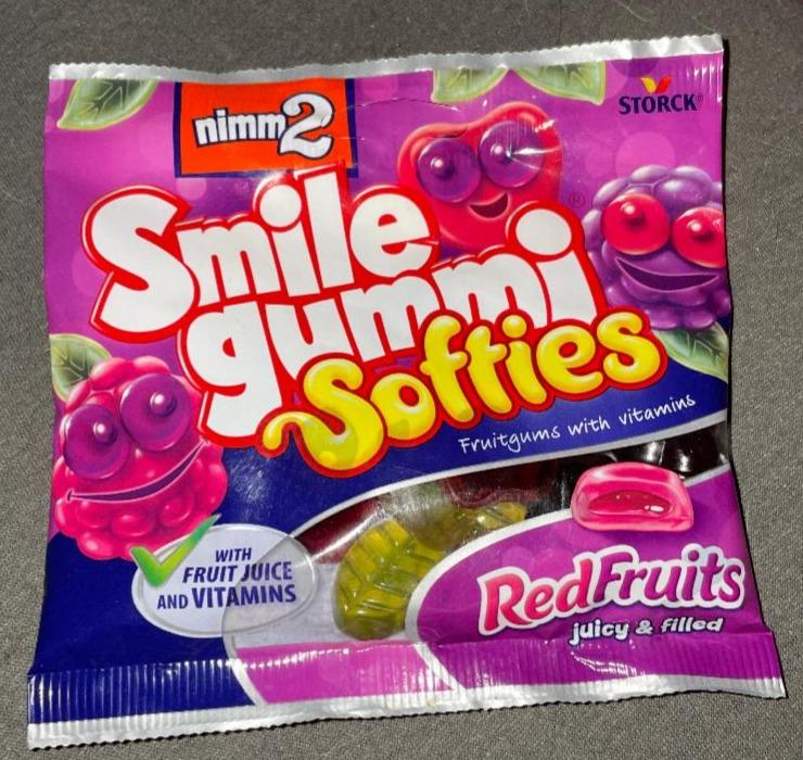 Fotografie - Nimm2 Smile Gummi Softies RedFruits Storck