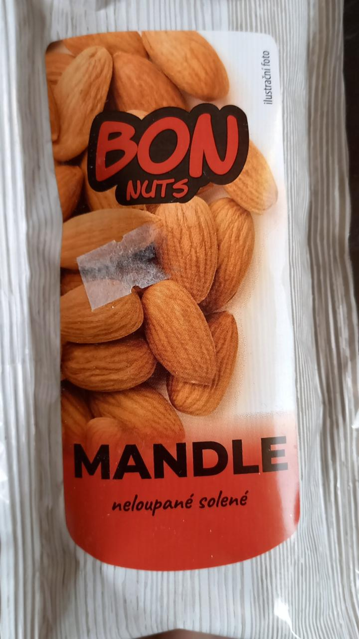 Fotografie - Mandle neloupané solené BON NUTS