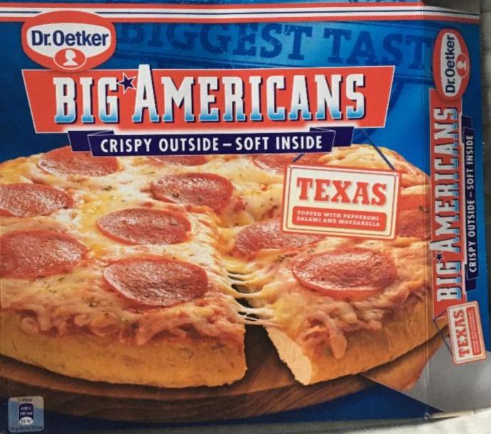 Fotografie - Big Americans Texas Pizza Dr.Oetker
