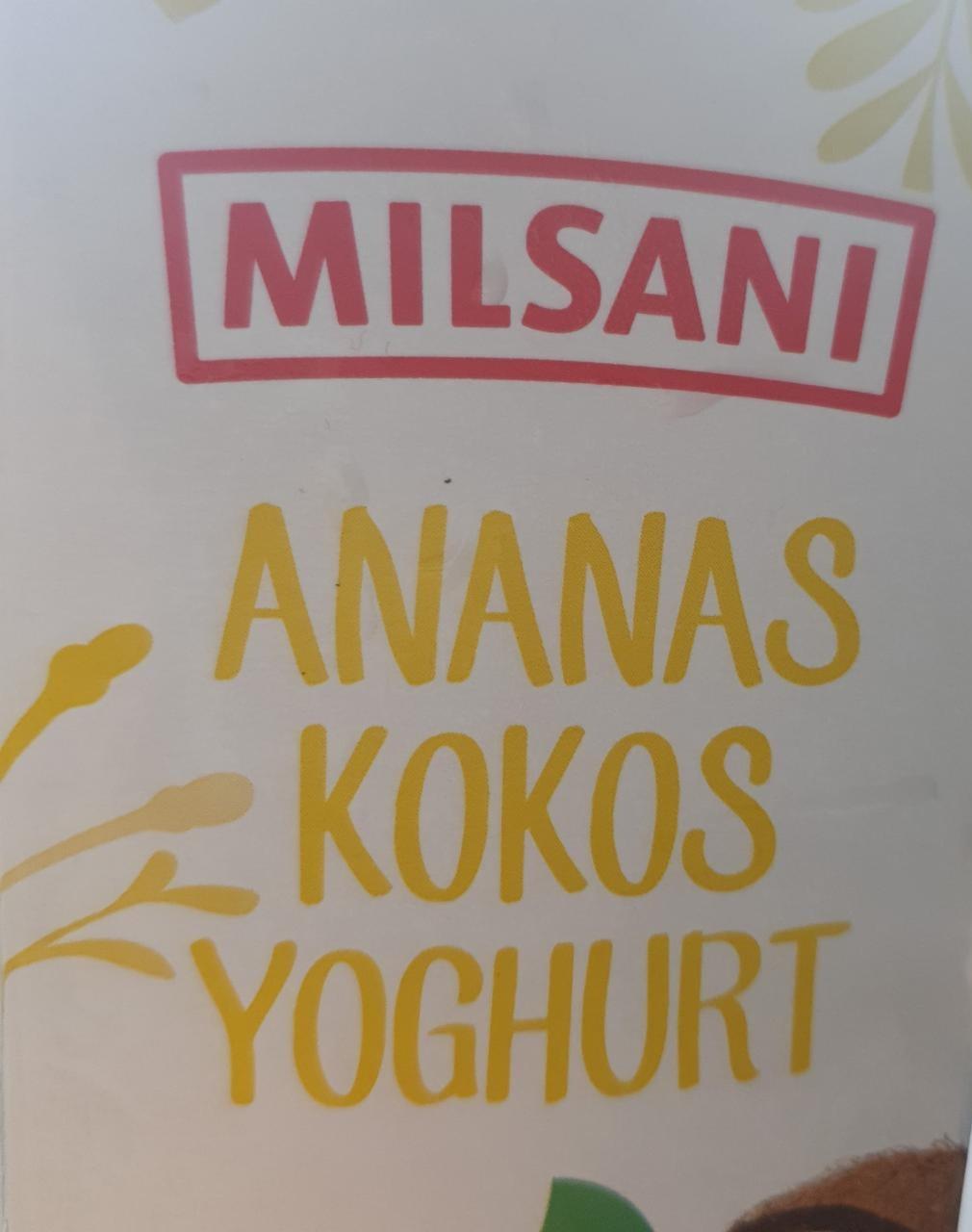 Fotografie - Ananas kokos joghurt Milsani