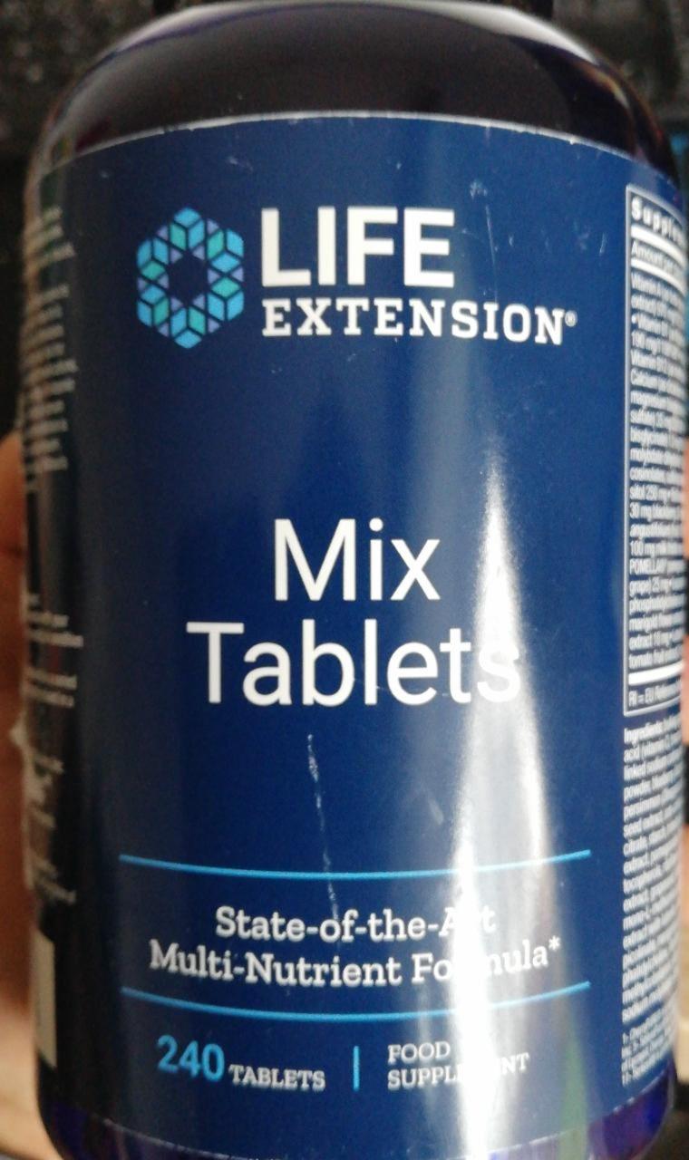 Fotografie - Mix Tablets Life Extension