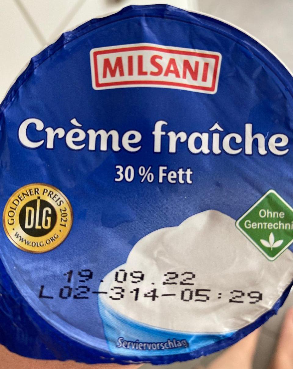 Fotografie - Crème Fraîche 30% Fett Milsani