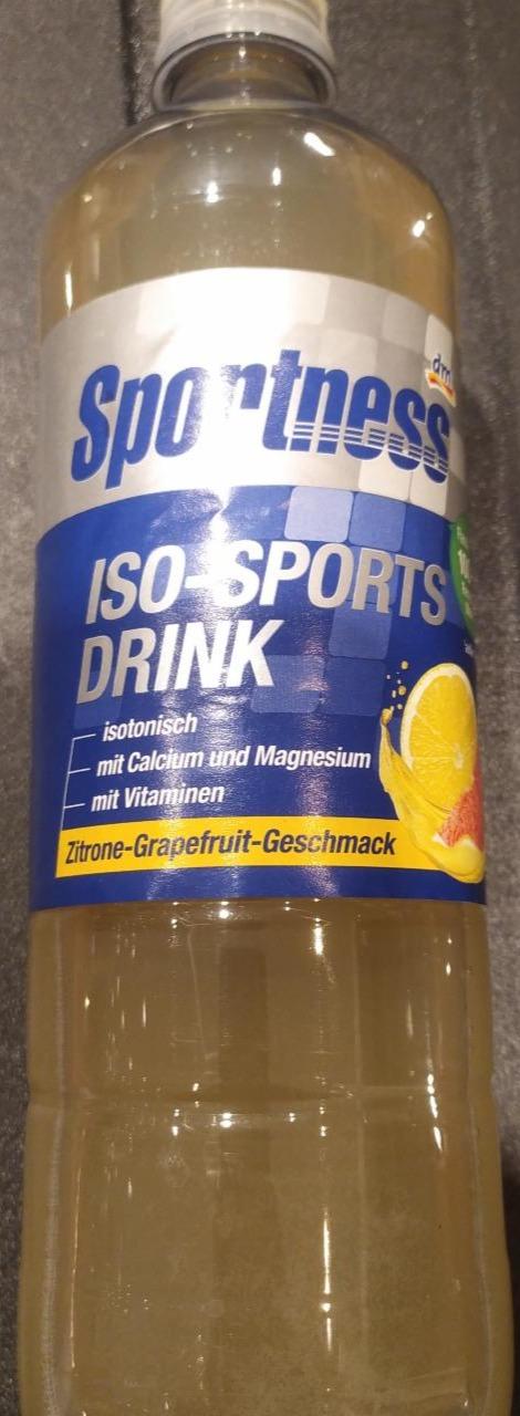 Fotografie - Iso-Sports drink Zitrone-Grapefruit Sportness