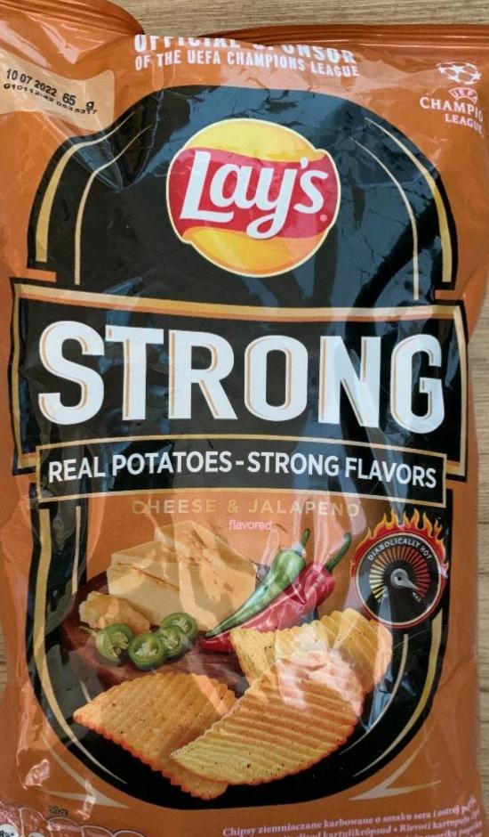 Fotografie - Lays Strong Cheese & Jalapeno