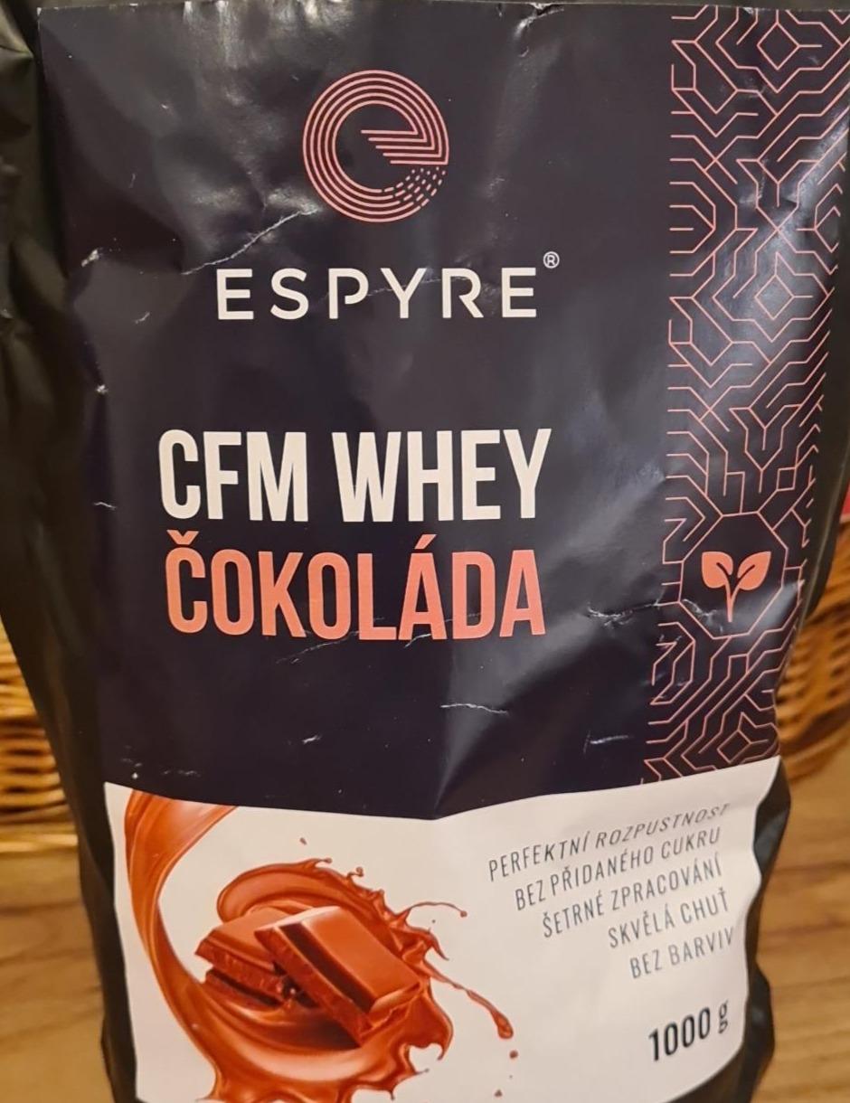 Fotografie - CFM Whey protein čokoláda Espyre