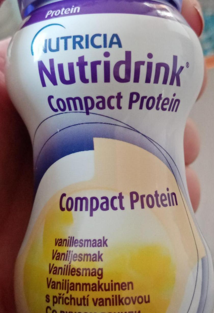 Fotografie - Nutridrink Compact protein Vanillesmaak Nutricia