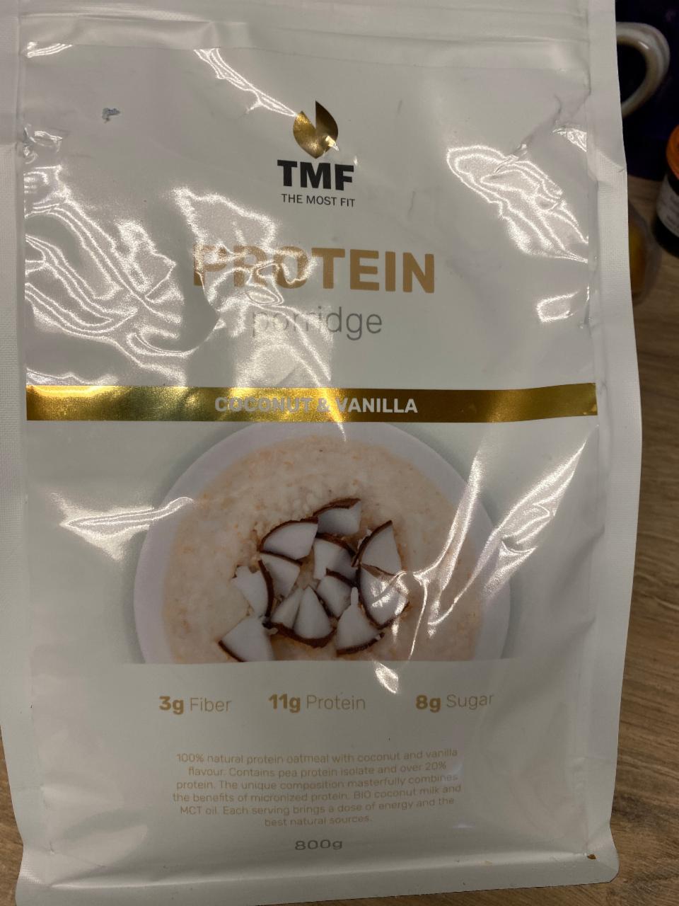 Fotografie - Protein porridge coconut & vanilla TMF