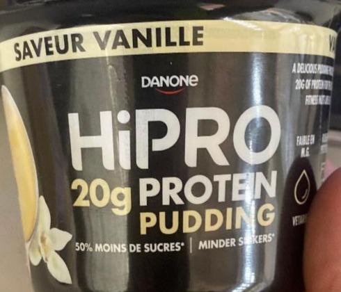 Fotografie - HiPRO Protein pudding Saveur Vanille Danone