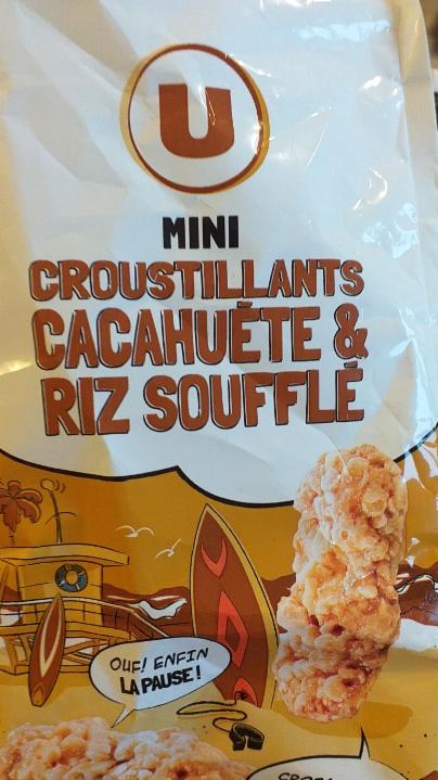 Fotografie - Mini Croustillants cacahuète & Riz Soufflé U