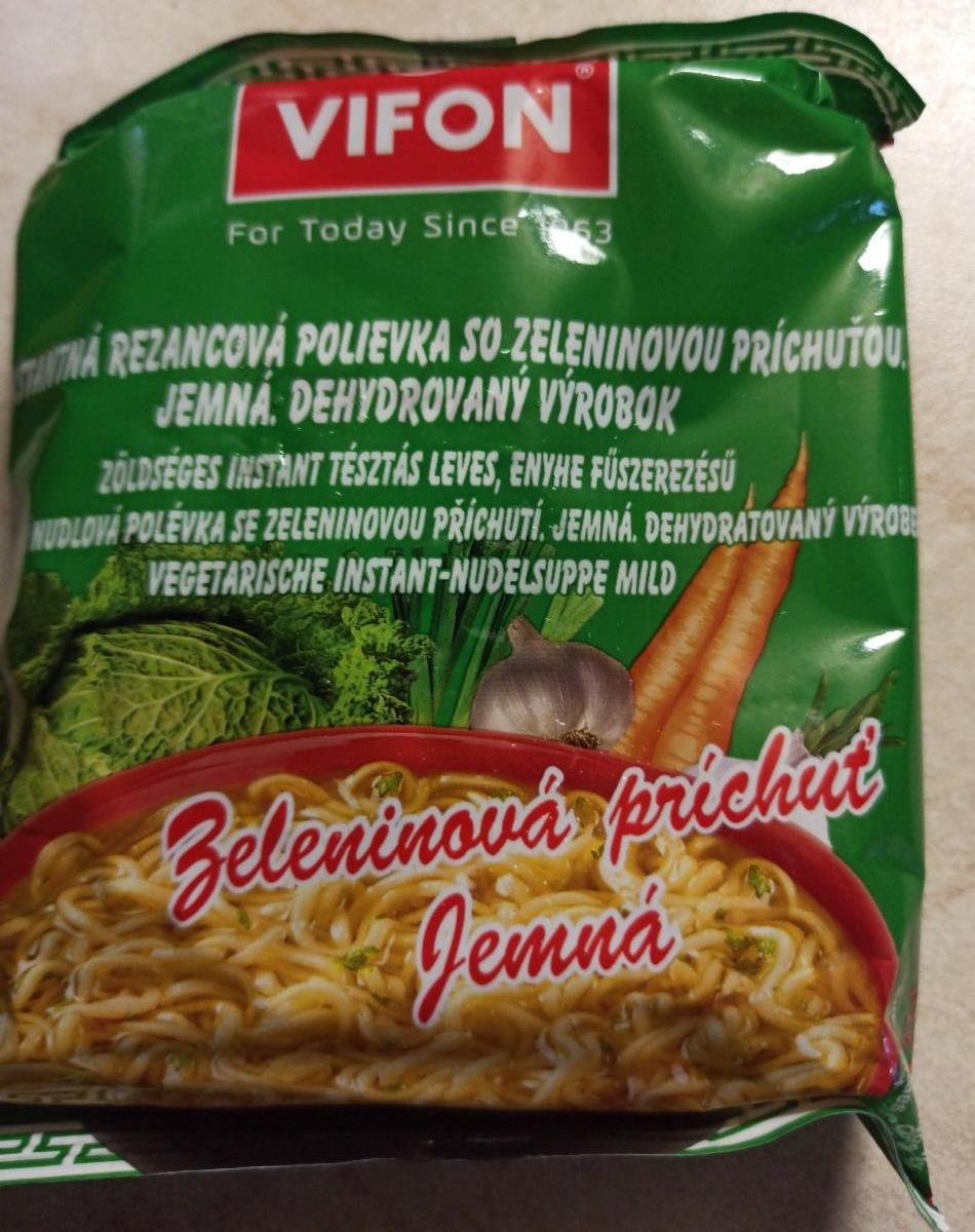 Fotografie - Instantní nudlová polévka zeleninová Vifon