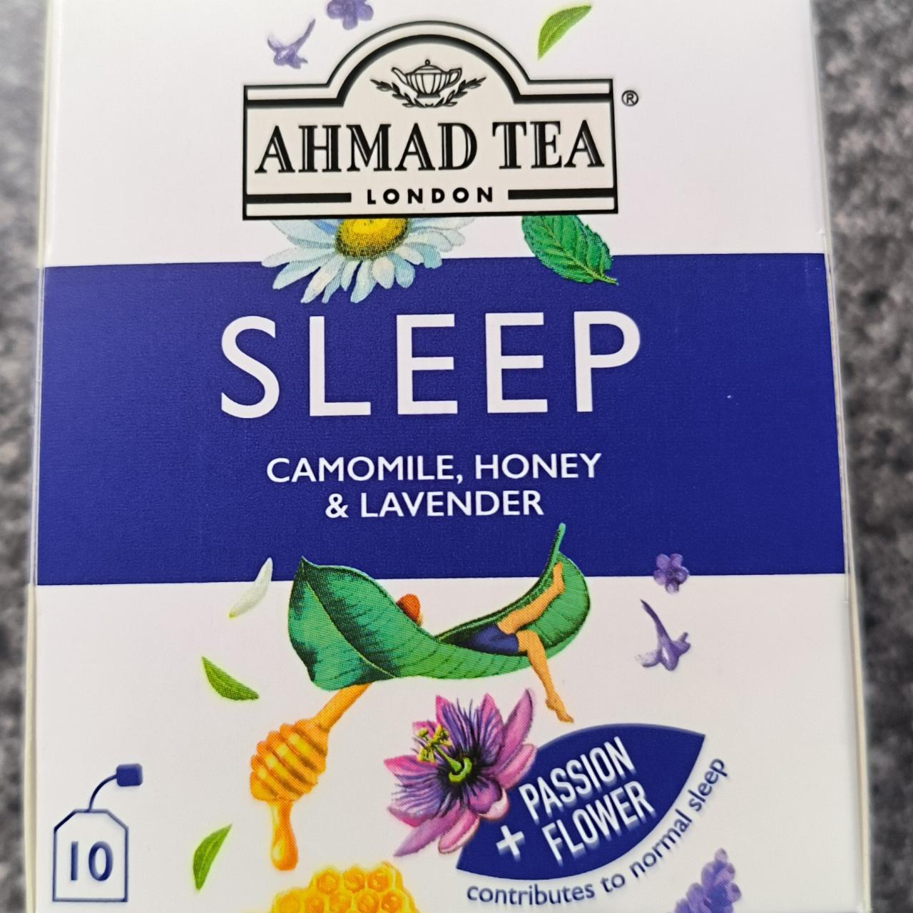 Fotografie - Sleep Camomile, Honey & Lavender Ahmad Tea London