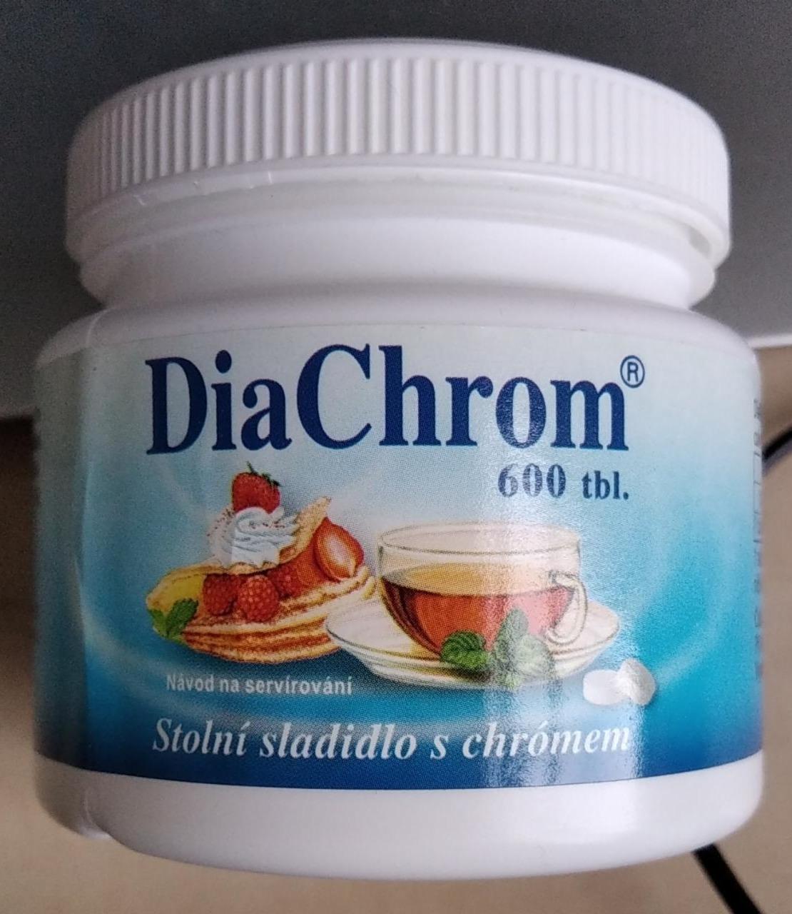 Fotografie - Stolní sladidlo s chrómem DiaChrom