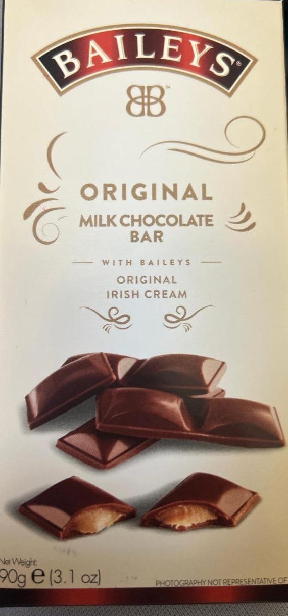Fotografie - Original Milk Chocolate Bar Baileys