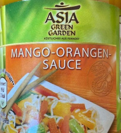 Fotografie - Mango - Orangen Sauce Asia Green Garden