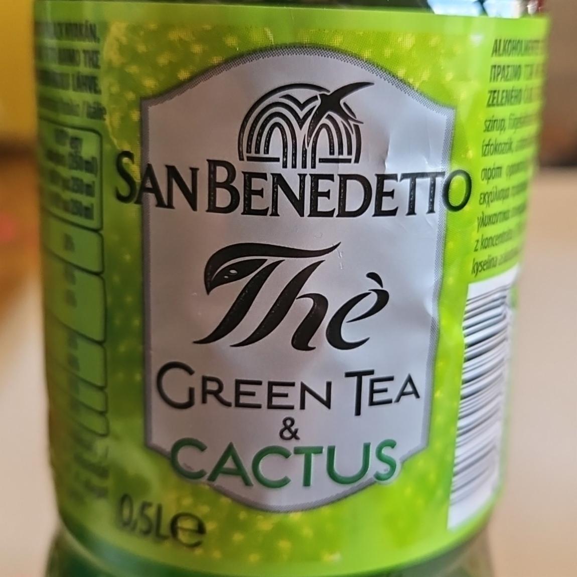Fotografie - Thè green tea & cactus San Benedetto