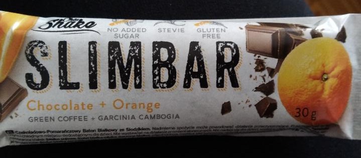 Fotografie - Slimbar Chocolate + Orange ChiaShake