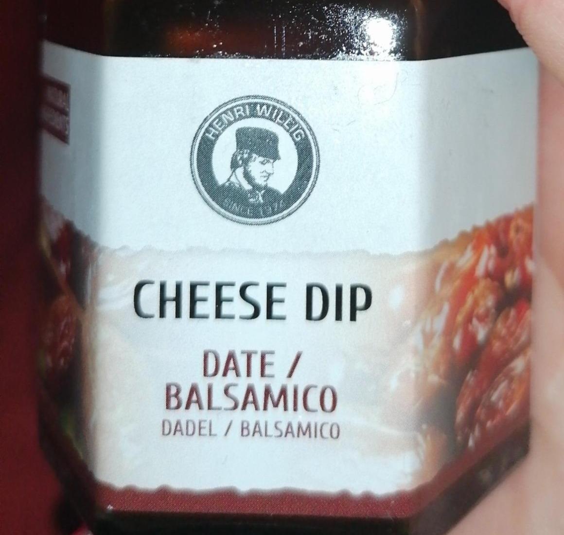 Fotografie - Cheese Dip Date Balsamico Henri Willig