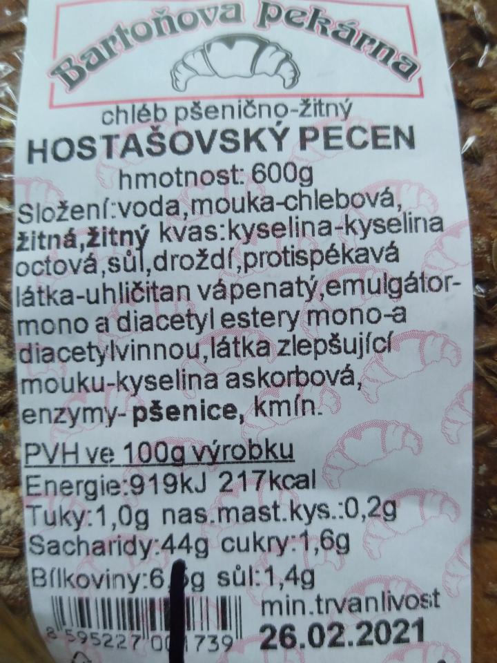 Fotografie - Hostašovský pecen Bartoňova pekárna