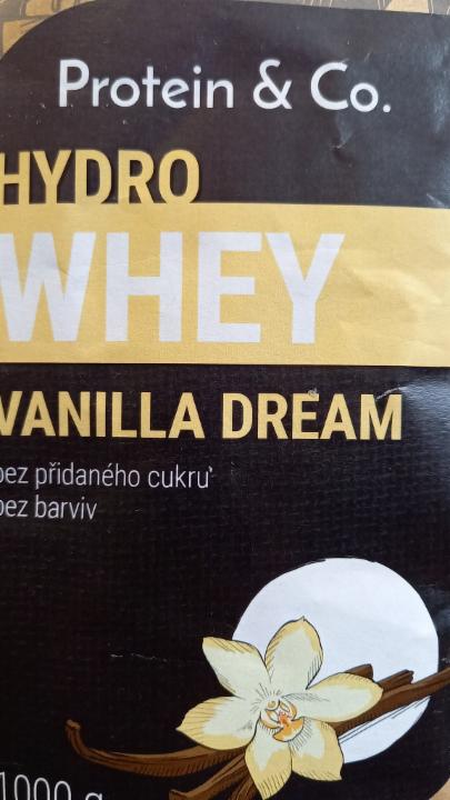 Fotografie - Hydro Whey Vanilla Dream Protein & Co.