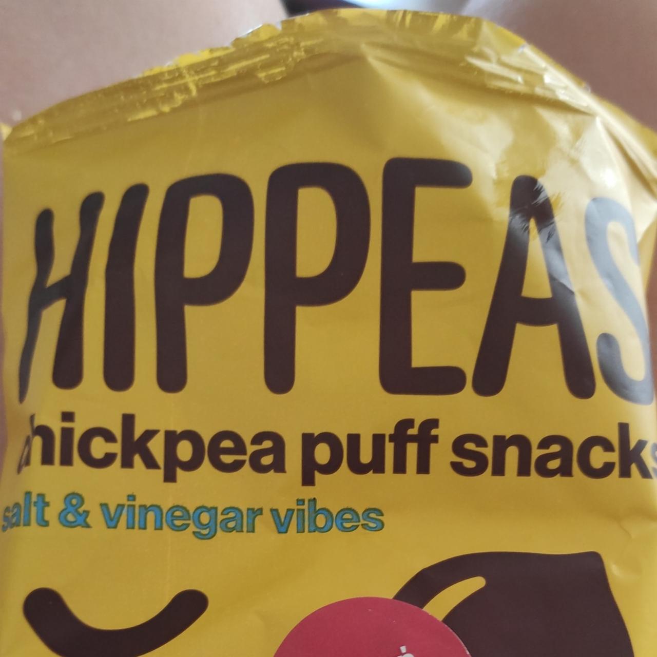 Fotografie - Chickpea puff snack salt & vinegar Hippeas
