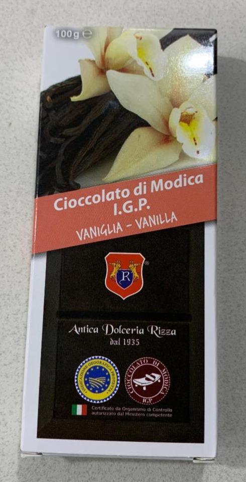 Fotografie - Cioccolato di Modica Vaniglia Antica Dolceria Rizza