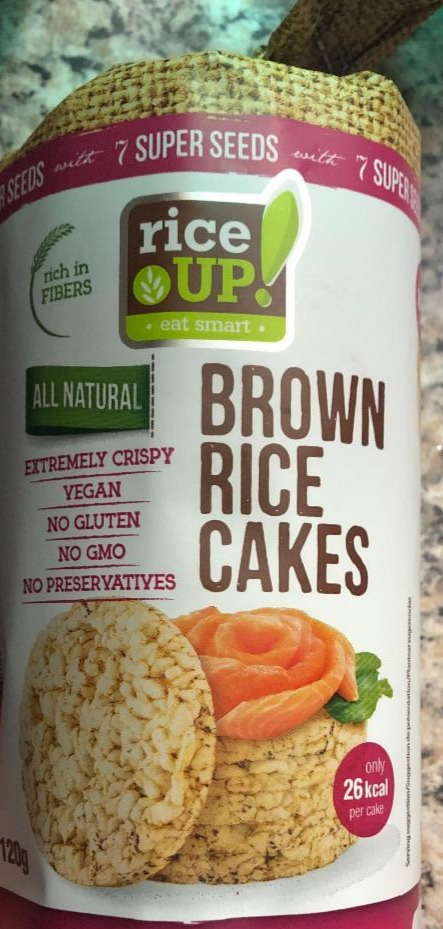 Fotografie - brown rice cakes all natural