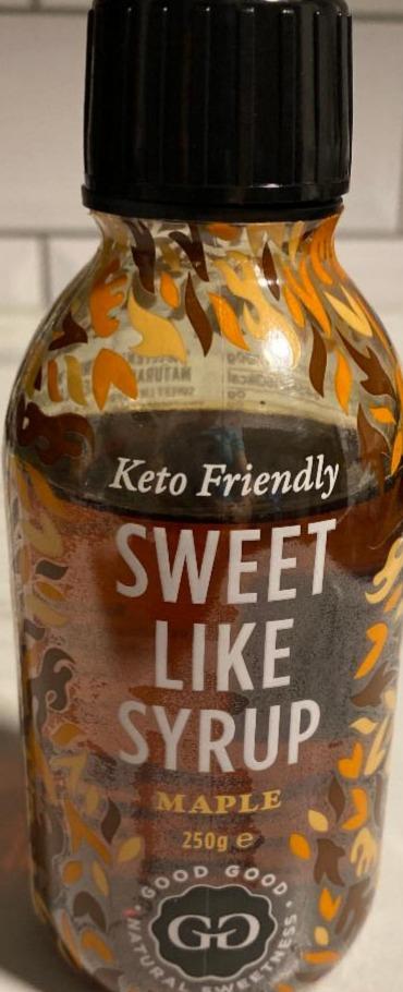 Fotografie - good good keto friendly sweet like syrup maple