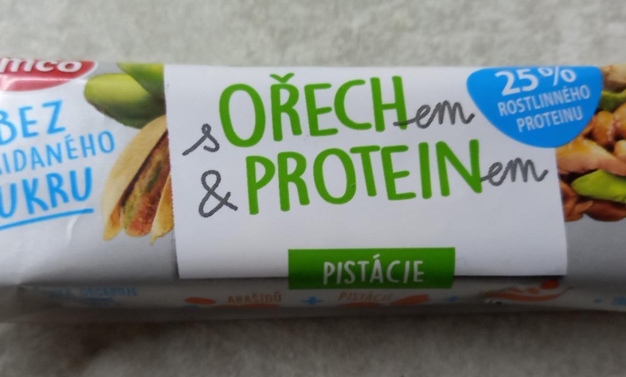 Fotografie - Ořech & Protein Pistácie bez přidaného cukru Emco