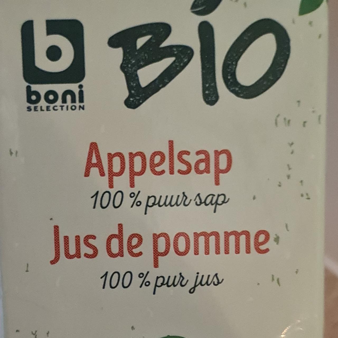 Fotografie - Bio appelsap 100% puur-sap Boni selection