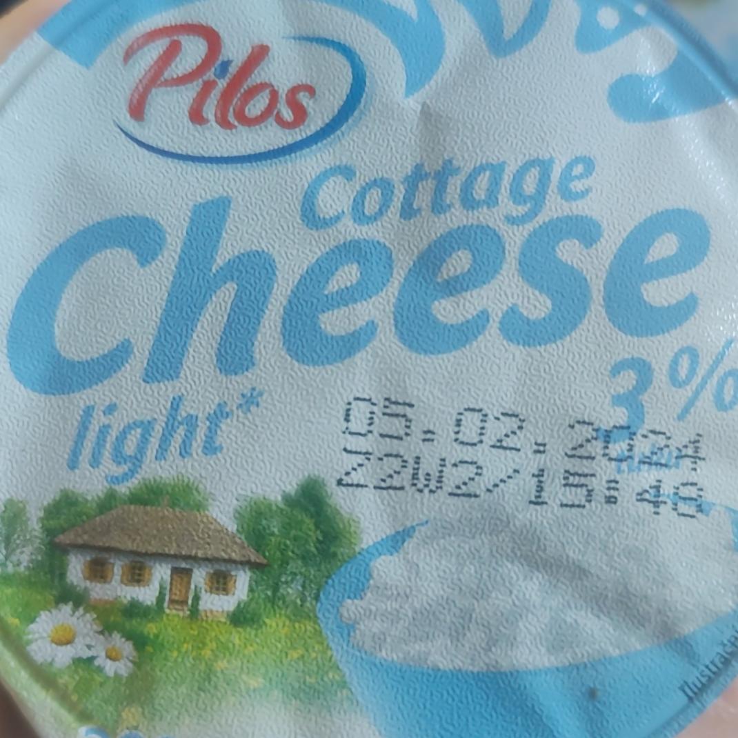 Fotografie - Cottage cheese light 3% Pilos