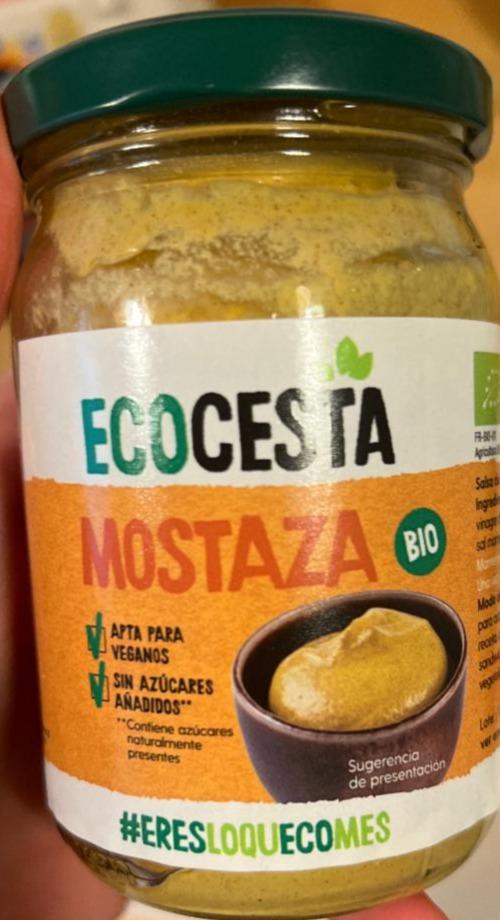 Fotografie - Bio Mostaza sin azúcar añadido Ecocesta