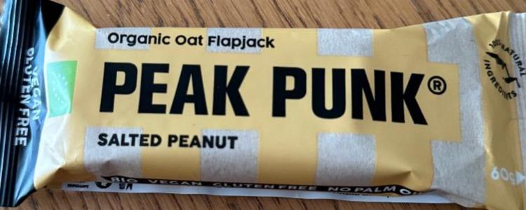 Fotografie - Organic Oat Flapjack Salted Caramel Peak Punk