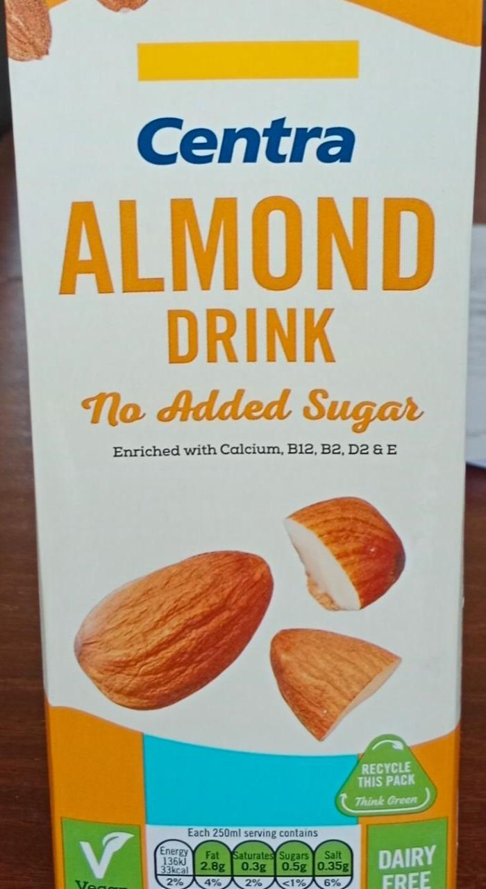 Fotografie - Almond drink Centra