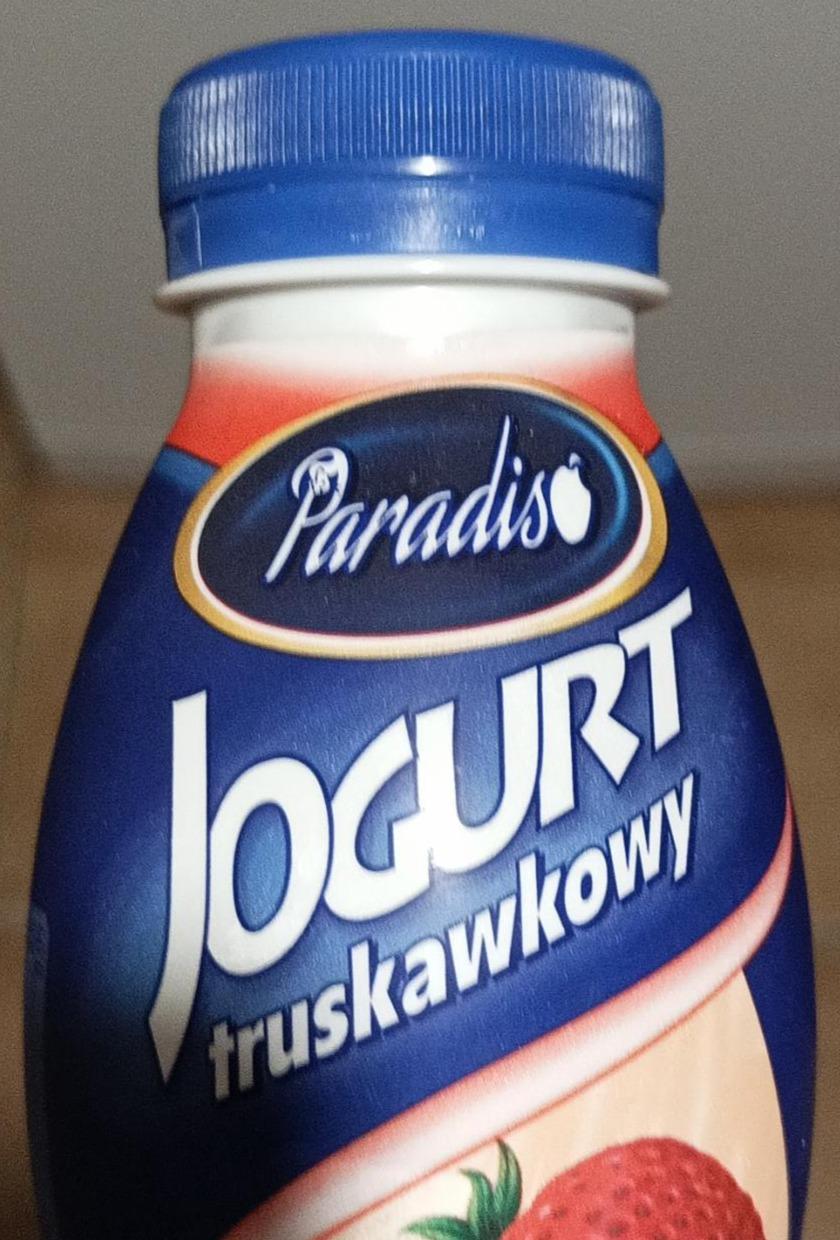 Fotografie - Jogurt truskawkowy Paradiso