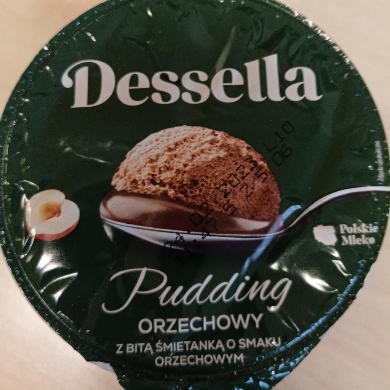 Fotografie - Pudding orzechowy z bitą śmietaną Dessella