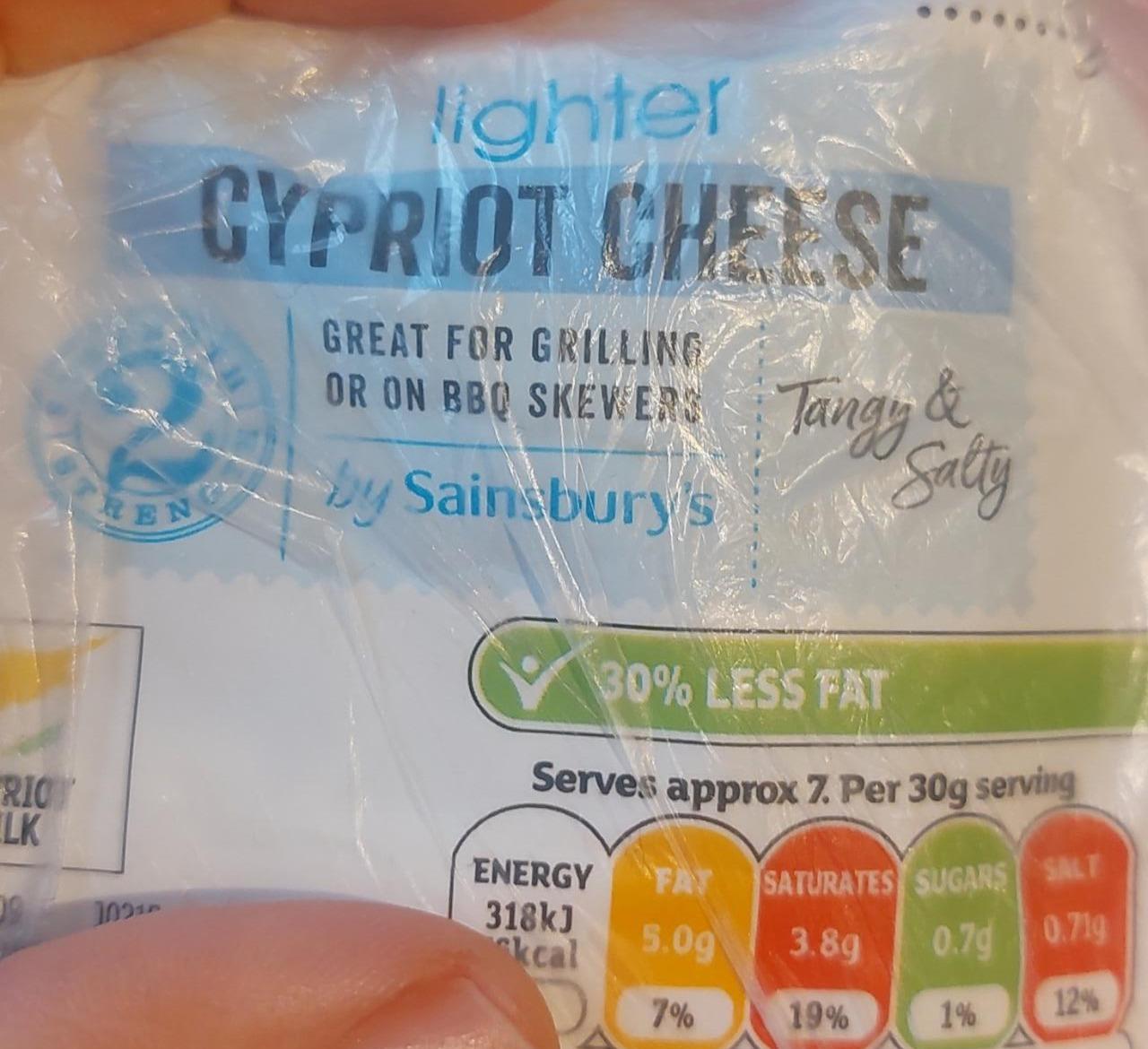 Fotografie - Lighter Cypriot Cheese by Sainsbury's