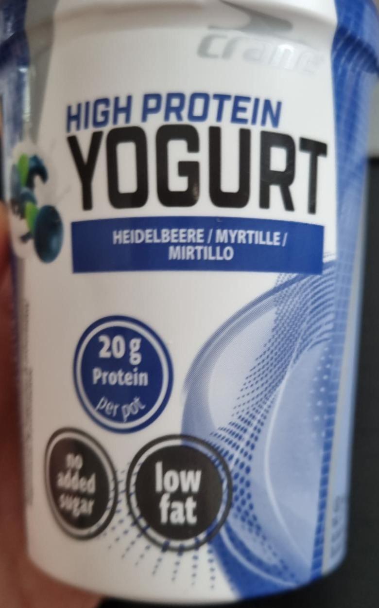 Fotografie - High Protein Yogurt Heidelbeere Crane