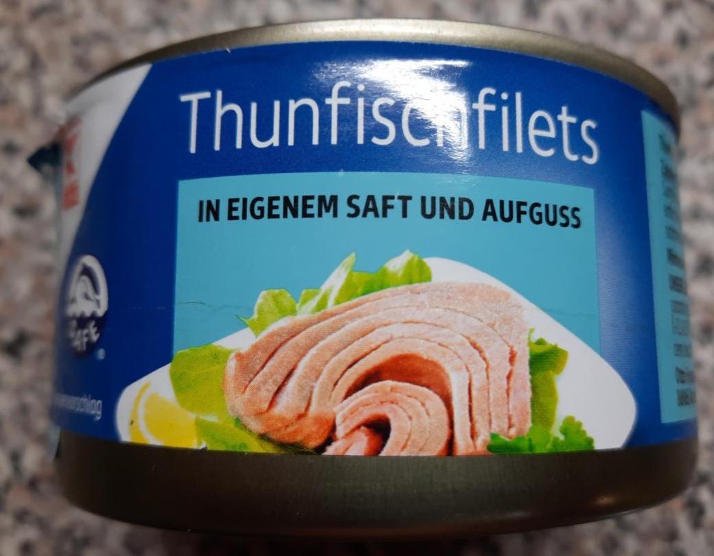 Fotografie - Thunfisch filets in eigenen saft und Aufguss K-Classic