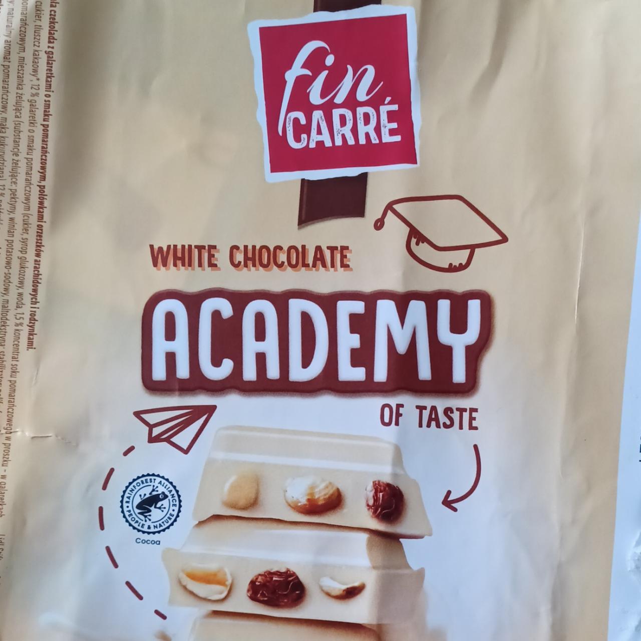 Fotografie - Bílá čokoláda Academy Fin Carré