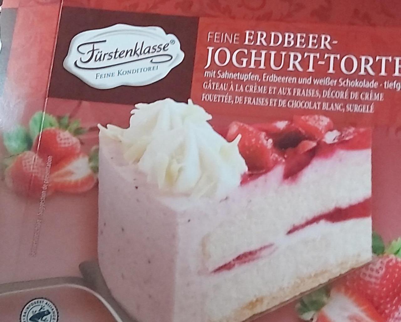 Fotografie - Fine Erdbeer-Joghurt-Torte Fürstenklasse