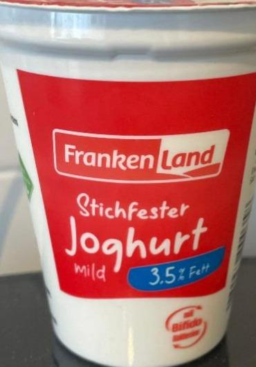 Fotografie - Stichfester Joghurt mild 3,5% Fett Frankenland