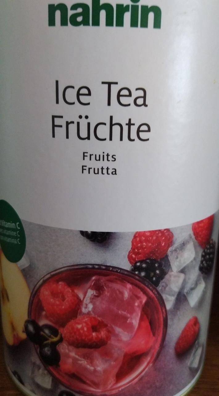 Fotografie - Ice Tea Früchte Nahrin