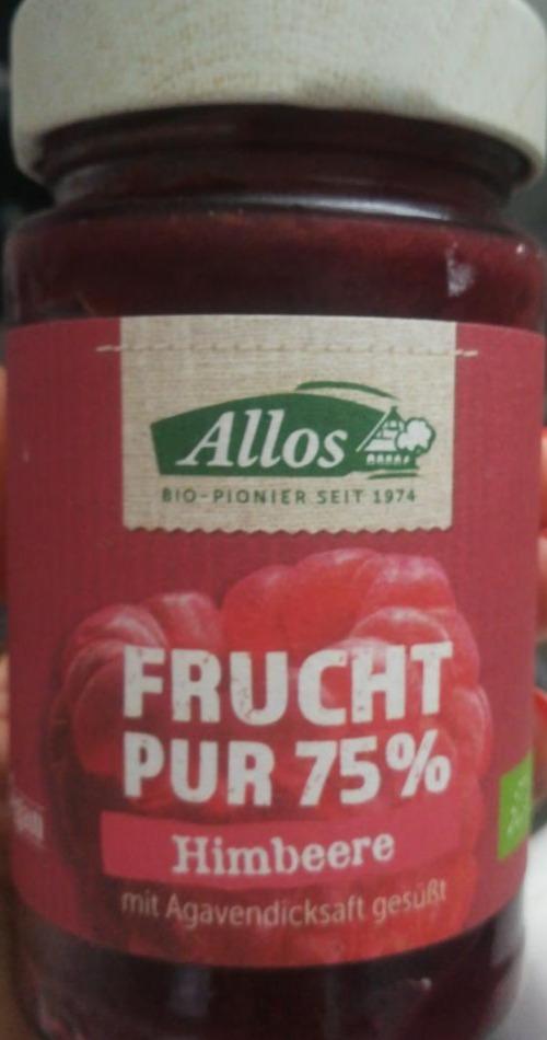 Fotografie - Bio 75% frucht pur Himbeere Allos