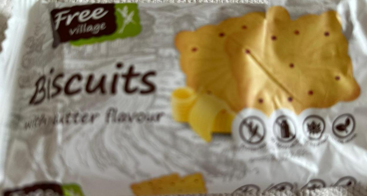 Fotografie - Biscuits with butter flavour Free Village