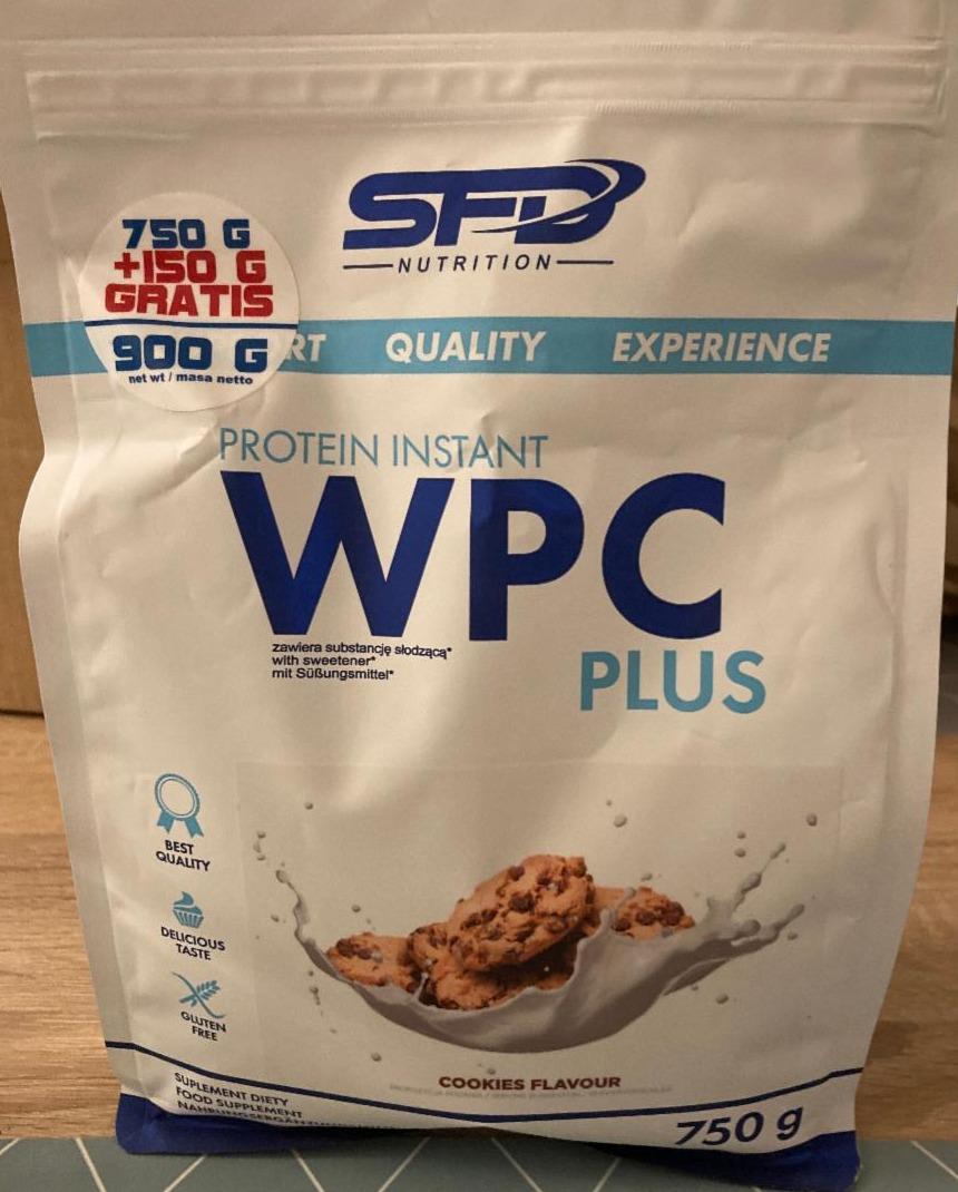 Fotografie - WPC Plus Protein Instant Cookies flavour SFD Nutrition