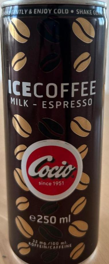 Fotografie - IceCoffee Milk - espresso Cocio