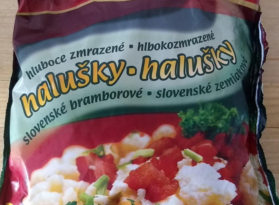 Fotografie - Halušky hluboce zmrazené slovenské bramborové