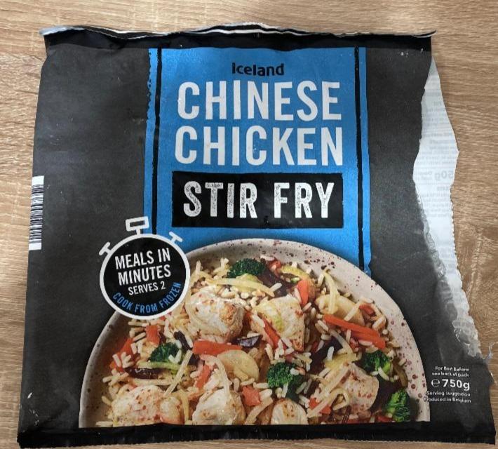 Fotografie - Chinese Chicken Stir Fry Iceland